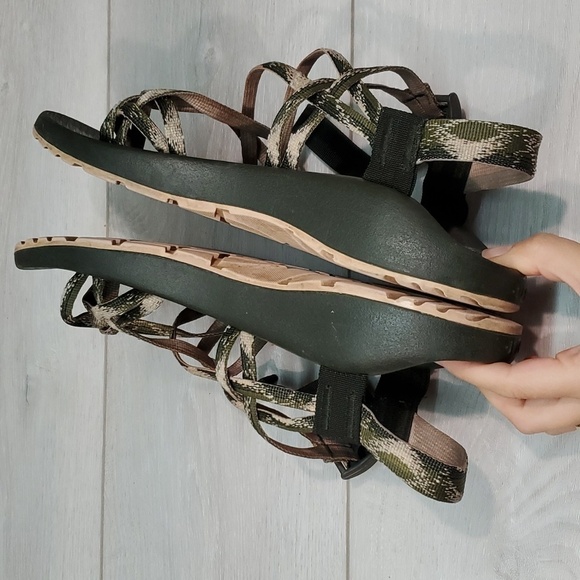 Chaco Women Comfort Loop Toe Sandals shoes flats sz 11 - Picture 9 of 11